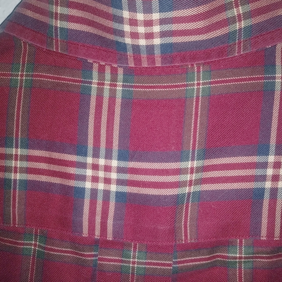 Brooks Brothers M Mens Pima Cotton Red Plaid Button Down Shirt - Picture 3 of 8